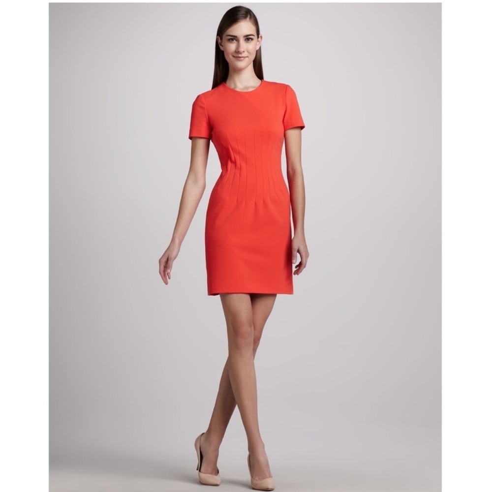 Diane von Furstenberg red Yazmin mini dress size 6